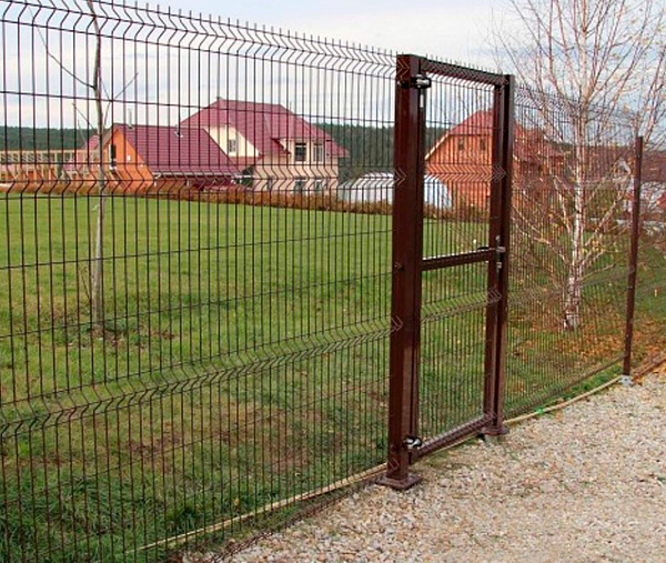 3d забор из сетки сварной с полимерным покрытием